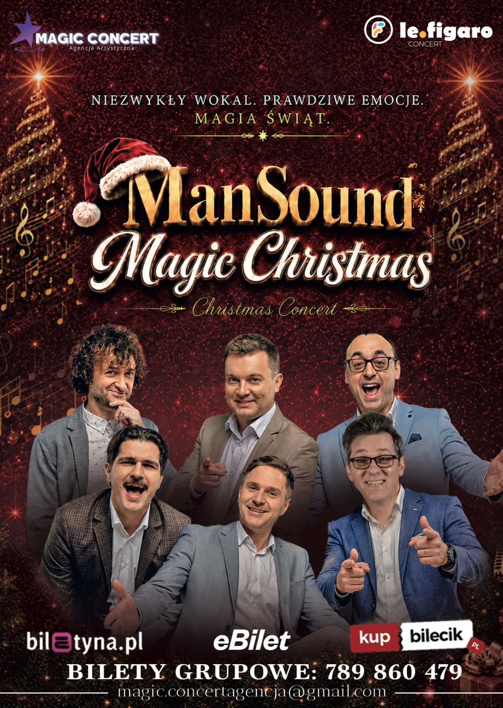 ManSound Magic Christmas- koncert świąteczny