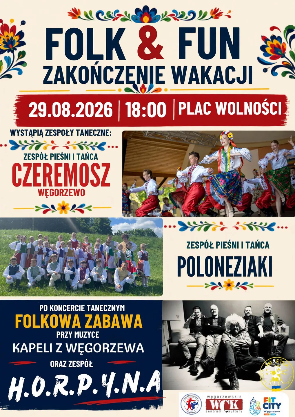 Folk&Fun - koncert na zakończenie wakacji
