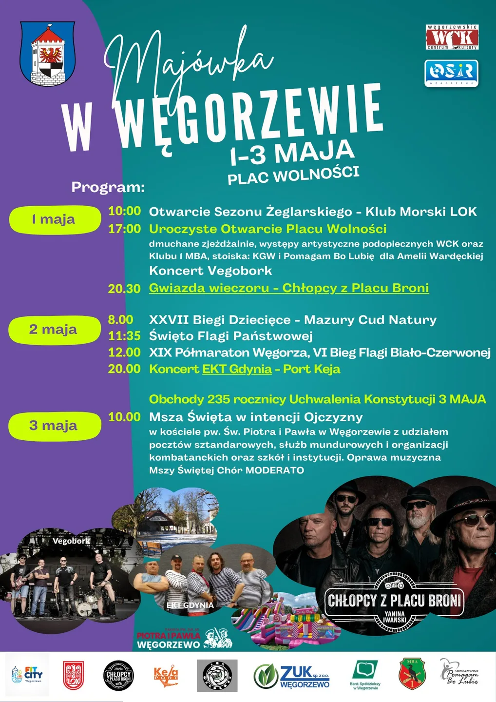 Majówka w Węgorzewie 