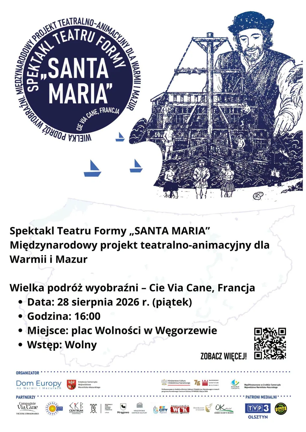 Spektakl plenerowy "Wielka podróż wyobraźni"